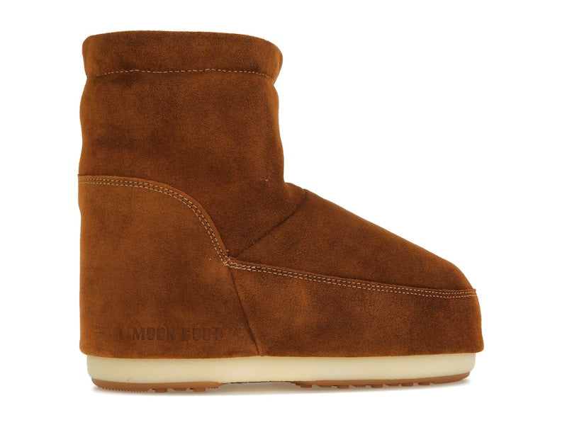Moon Boot No Lace Suede Boot Tan