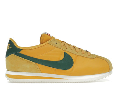 Nike Cortez Textile Yellow Ochre Gorge Green (Women's)