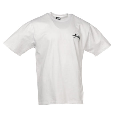 Stussy Fuzzy Dice Tee White