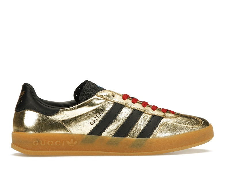 adidas x Gucci Gazelle Metallic Gold