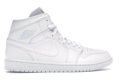 Jordan 1 Mid Triple White (2018)