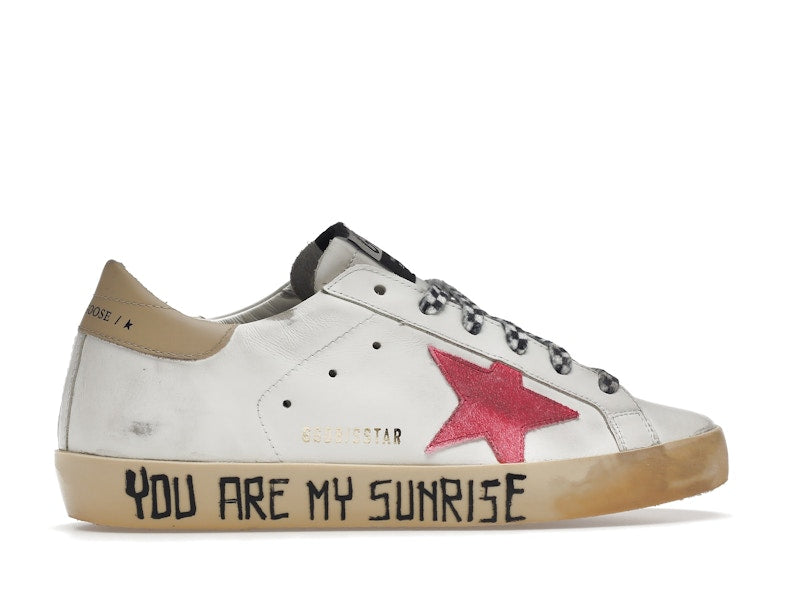 Golden Goose Super-Star You Are My Sunrise White Red (Women's)