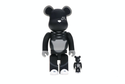 Bearbrick Nike SB 100% & 400% Set Black