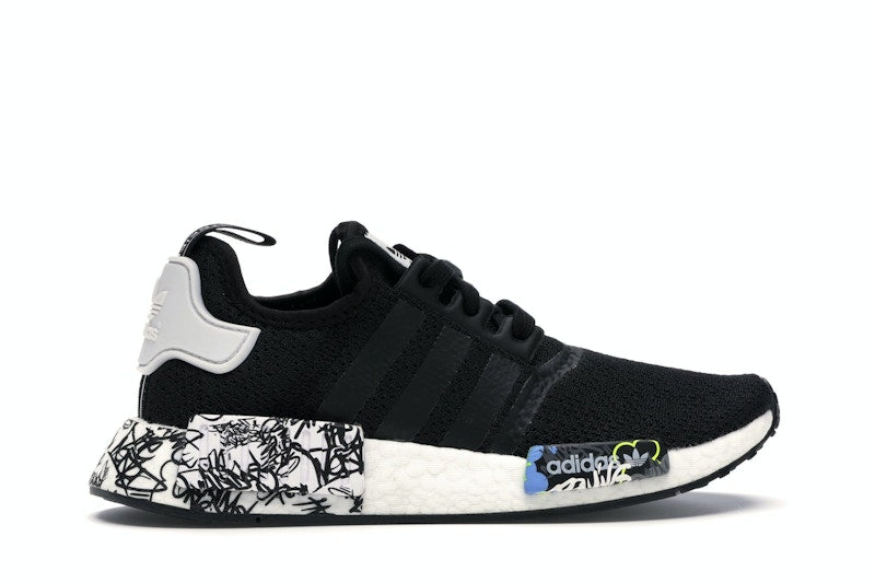 adidas NMD R1 Black Graffiti