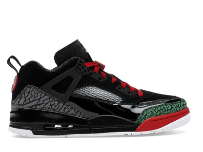Jordan Spizike Low Black Classic Green White Varsity Red