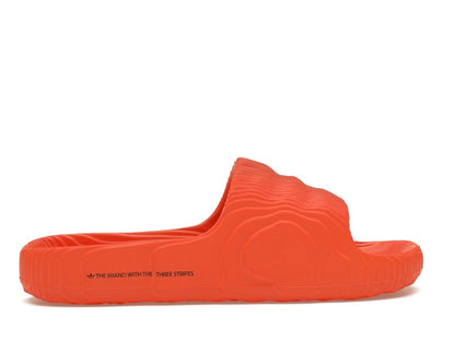adidas Adilette 22 Slides Orange Core Black