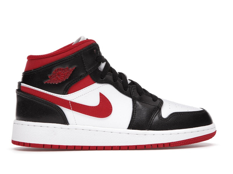 Jordan 1 Mid Gym Red Black White (GS)