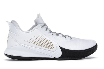 Nike Mamba Fury White Metallic Gold