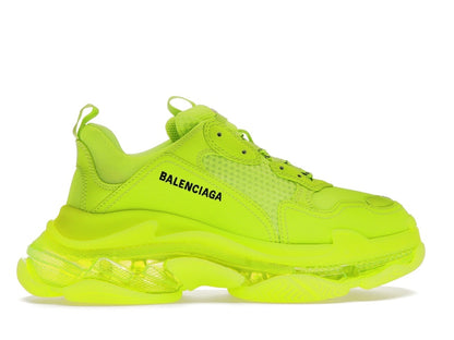 Balenciaga Triple S Clear Sole Fluo Yellow