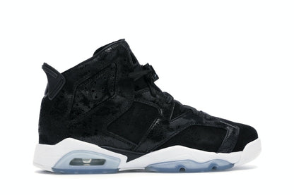 Jordan 6 Retro Heiress Black Suede (GS)