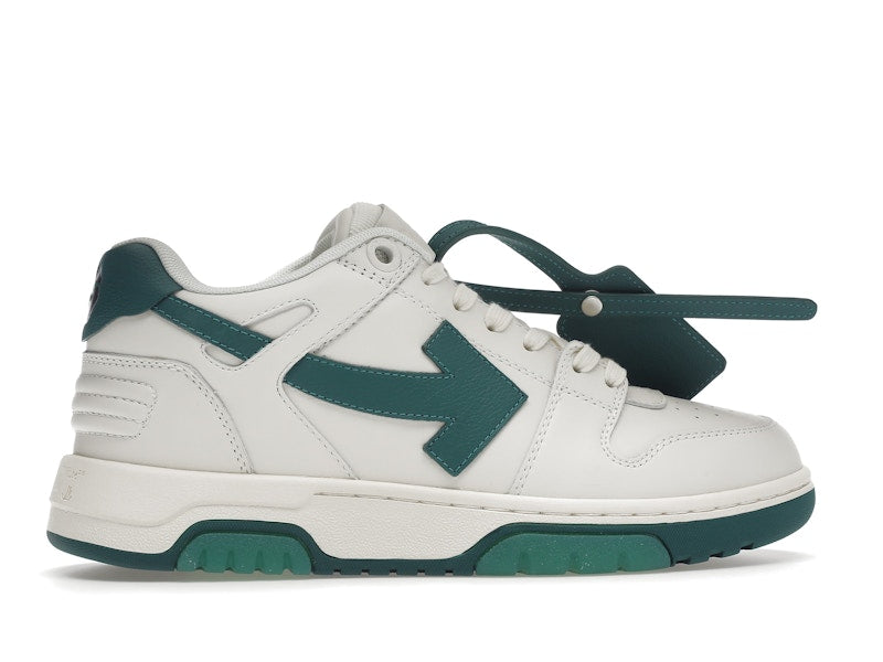 OFF-WHITE Out Of Office OOO Low Tops White Green (FW22)