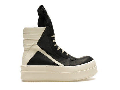 Rick Owens Mega Bumper Geobasket Black Milk