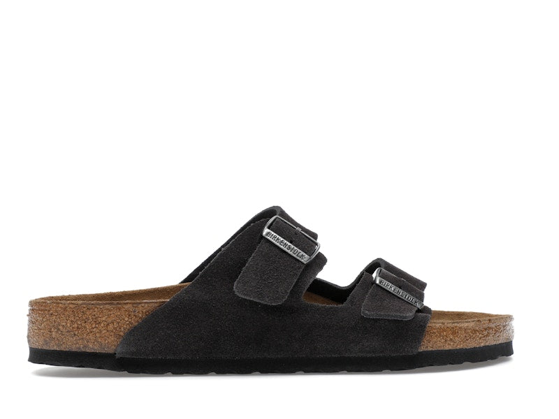 Birkenstock Arizona Soft Footbed Suede Velvet Grey