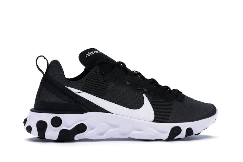 Nike React Element 55 Black White