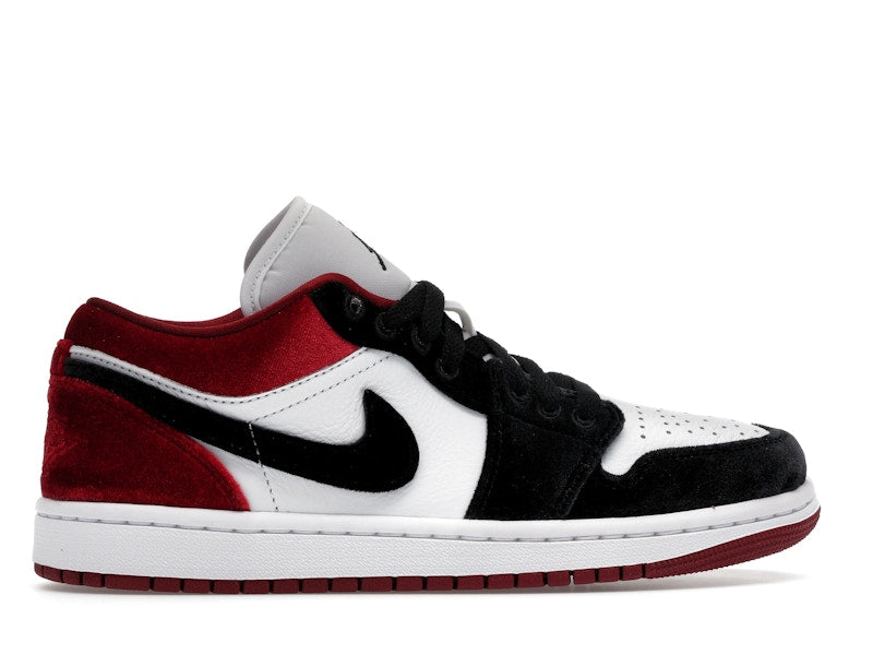 Jordan 1 Low SE Velvet Black Toe (Women's)
