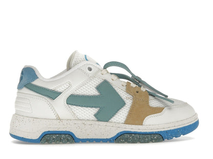 OFF-WHITE Out Of Office Low Slim White University Blue