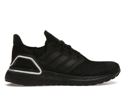 adidas Ultra Boost 20 Core Black Silver Metallic