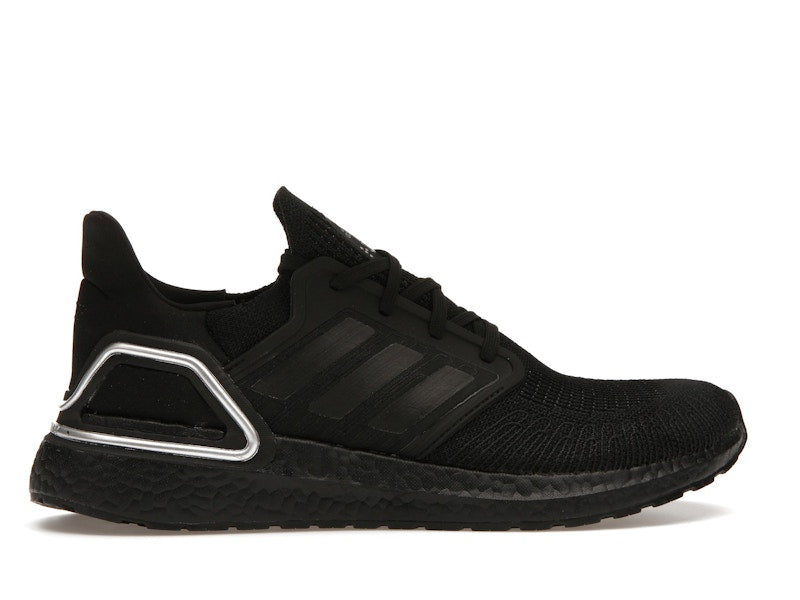adidas Ultra Boost 20 Core Black Silver Metallic