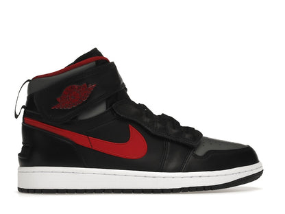Jordan 1 High FlyEase Black Gym Red Smoke Grey