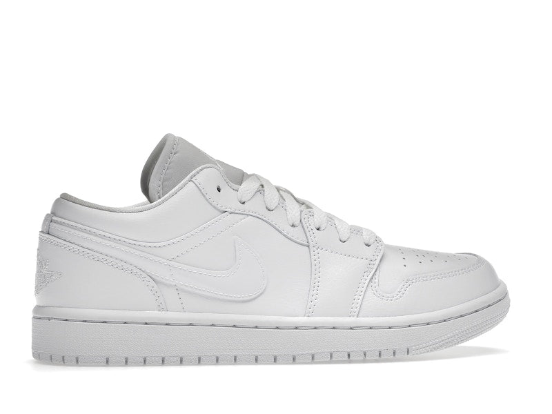 Jordan 1 Low Triple White (2022) (Women's)