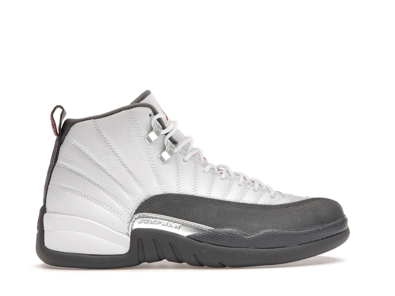 Jordan 12 Retro White Dark Grey