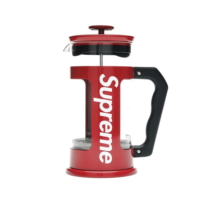 Supreme Bialetti 8-Cup French Press Red