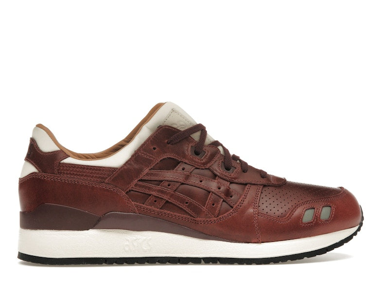 ASICS Gel-Lyte III Packer Shoes x J. Crew Oxblood Leather