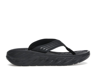 Hoka One One Ora Recovery Flip Black Dark Gull Grey