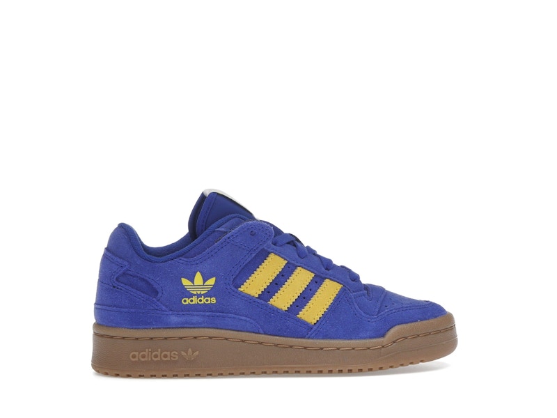 adidas Forum Low CL Semi Lucid Blue Yellow Gum M2 (GS)