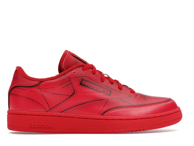 Reebok Club C TL Maison Margiela Vector Red