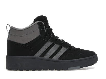 adidas Hoops 4.0 Mid Black Grey Four