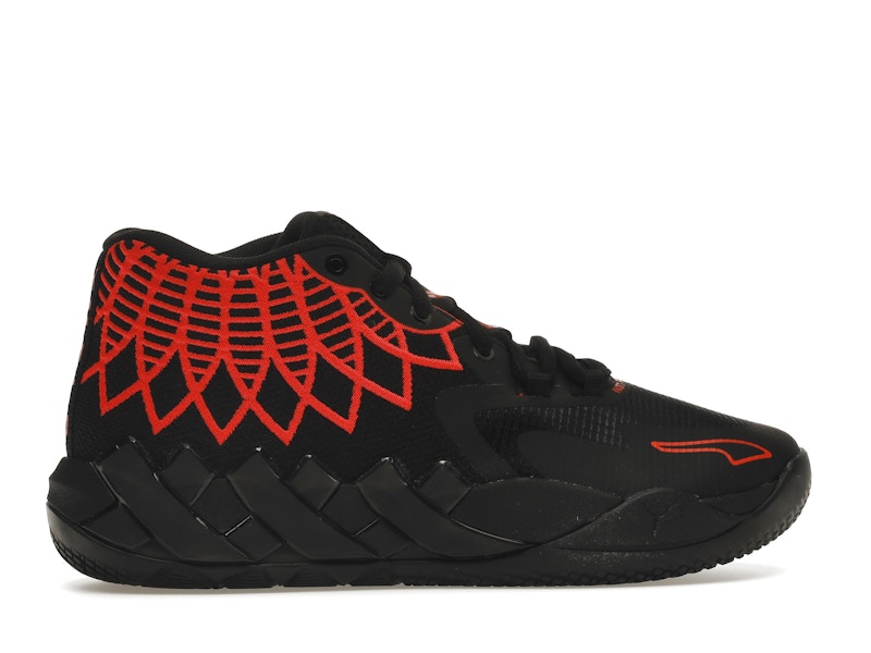 Puma LaMelo Ball MB.01 Black Red Blast (GS)