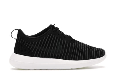 Nike Roshe Two Flyknit Black/Dark Grey-White-Volt