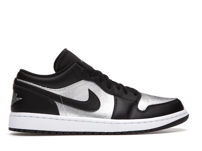 Jordan 1 Low SE Black Metallic Silver (Women's)