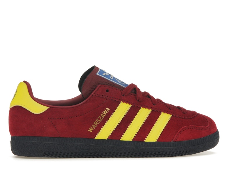 adidas Warszawa SPZL Noble Maroon Bright Yellow