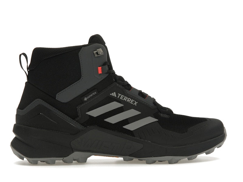 adidas Terrex Swift R3 Mid GTX Core Black Grey Solar Red