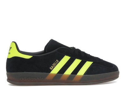adidas Gazelle Indoor Core Black Solar Yellow Cloud White