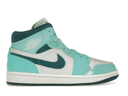 Jordan 1 Mid Chenille Bleached Turquoise (Women's)