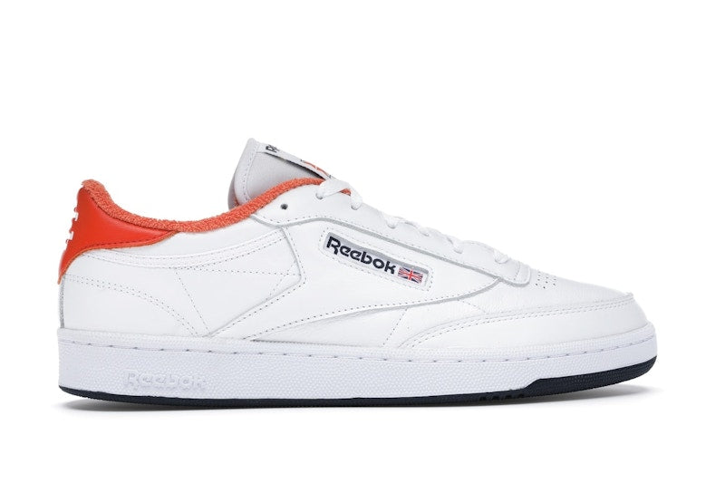 Reebok Club C 85 Eric Emanuel White Orange Navy