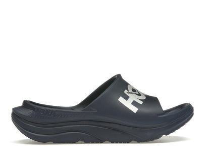 Hoka One One Ora Athletic Slide Varsity Navy White