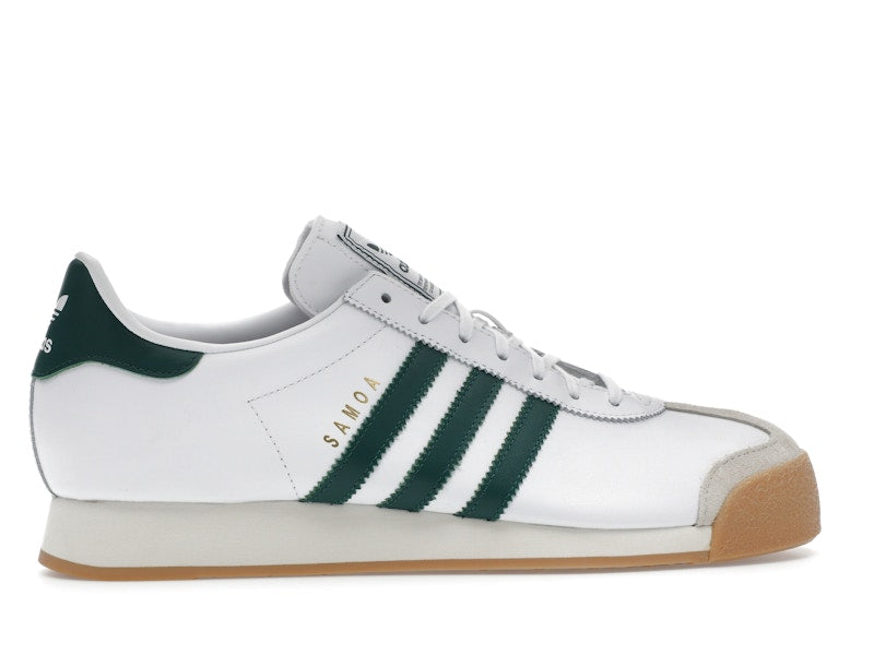 adidas Samoa Cloud White Collegiate Green Gold Metallic