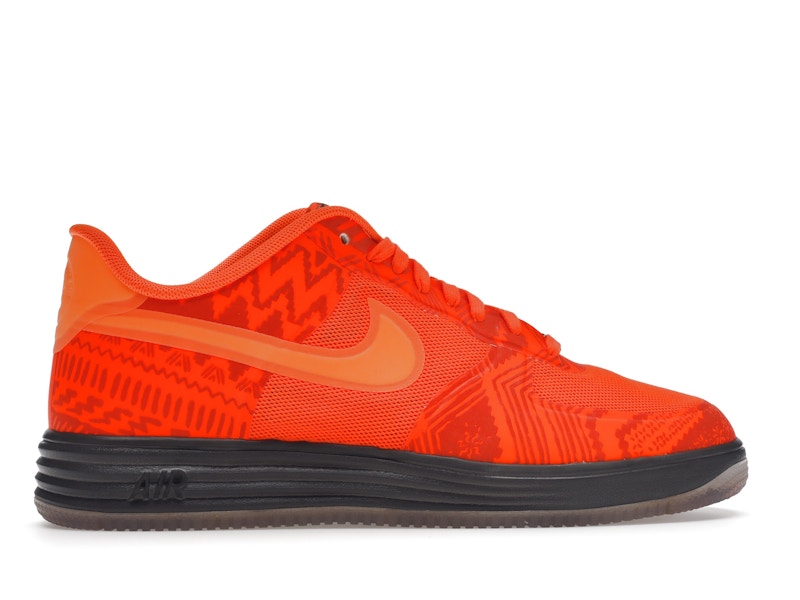 Nike Lunar Force 1 Fuse Bhm Sneaker Orange/Brown