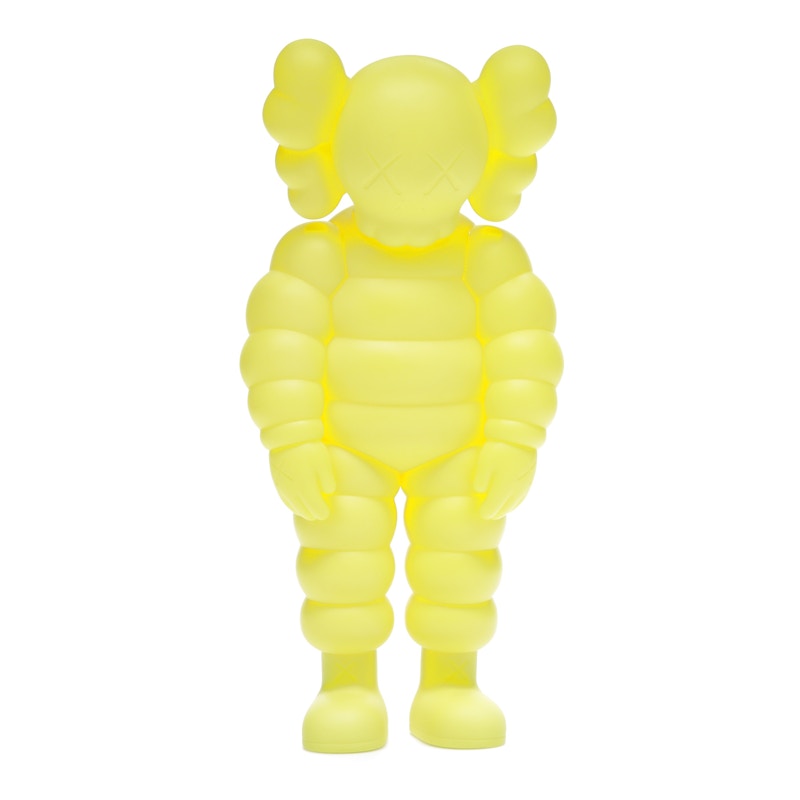 KAWS What Party Vinyl Figure Yellow