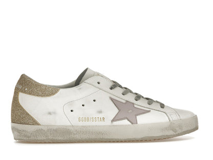 Golden Goose Superstar White Lilac Platinum (Women's)