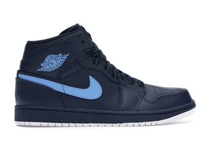 Jordan 1 Retro Mid Obsidian University Blue