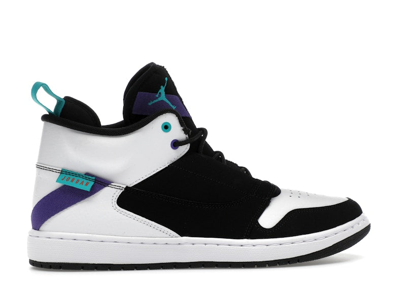 Jordan Fadeaway Black White Grape