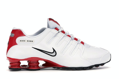 Nike Shox NZ White University Red