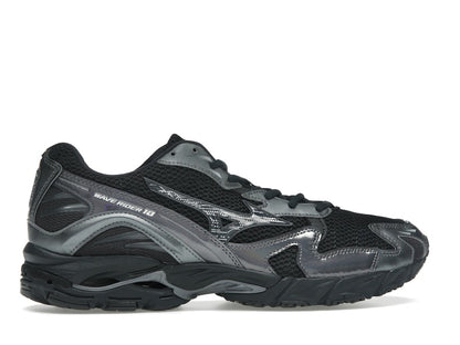 Mizuno Wave Rider 10 Black Sand Metallic Gray