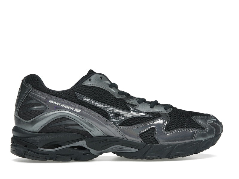 Mizuno Wave Rider 10 Black Sand Metallic Gray