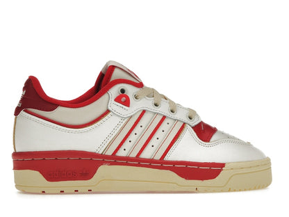 adidas Rivalry Low 86 Core White Off White Team Power Red